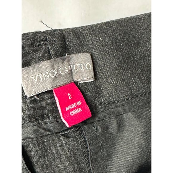 Vince Camuto Essentials Womens Size 2 Dark Heather Gray Dress Pants New - Picture 3 of 7